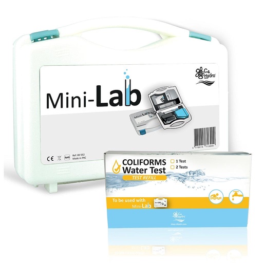 [00 655] Coliforms Water Test - 1 starter kit UK