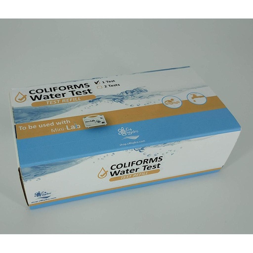 [00 567] Coliforms Water Test - 1 test refill