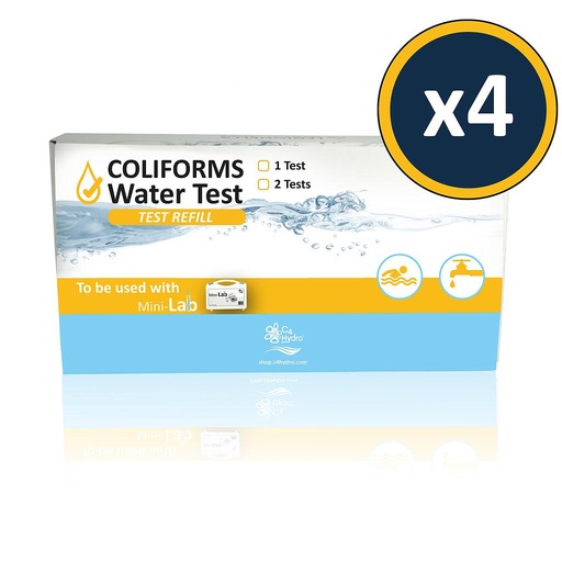 [00 574] Coliforms Water Test - 4 test refill